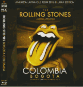 ROLLING STONES DVD - AMERICA LATINA OLE TOUR 2016 BOGOTA COLOMBIA BLU-RAY