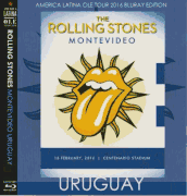 ROLLING STONES DVD - AMERICA LATINA OLE TOUR 2016 MONTEVIDEO URUGUAY BLU-RAY