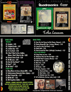 JOHN LENNON: IMAGINE, PUSSY CATS, WALLS & BRIDGES QUAD MIXES 2 CDS