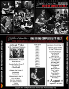 JOHN LENNON: ONE TO ONE COMPLETE 1972 VOL.2 2 CDS