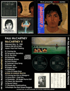 PAUL McCARTNEY: McCARTNEY II 1980 JAPAN PRESSING