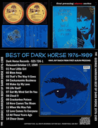 GEORGE HARRISON: BEST OF DARK HORSE 1976-1989 VINYL CD