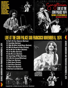 GEORGE HARRISON 1974-11-06 Cow Palace, San Francisco, CA CD