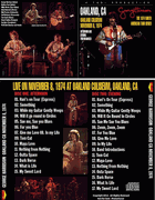 GEORGE HARRISON: LIVE IN OAKLAND CA NOV 8, 1974 2 CDS