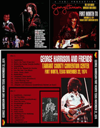 GEORGE HARRISON 1974-11-22 Tarrant County Covention Center, Fort Worth TX 2 CDS