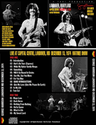 GEORGE HARRISON LIVE IN LANDOVER MD 1974 2 CDS