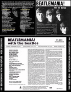 THE BEATLES: BEATLEMANIA! With The Beatles Canada Wide Stereo CD