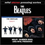 BEATLES CD - HELP! - RUBBER SOUL 1982 MFSL VINYL 