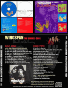PAUL McCARTNEY WINGSPAN REMIXES 2001 2 CD