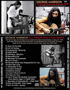 GEORGE HARRISON: ALL THINGS MUST PASS DEMOS 1970 CD