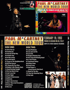 PAUL McCARTNEY NEW WORLD TOUR MILAN ITALY 2/19/1993 (2/CD)