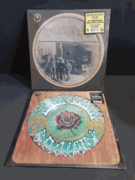 GRATEFUL DEAD SEALED PICTURE DISCS AMERICAN BEAUTY WORKINGMANS DEAD