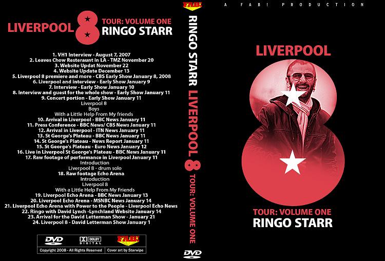 RINGO STARR DVD Liverpool 8 Tour Vol.1