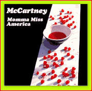 PAUL MCCARTNEY 45 RPM PICTURE SLEEVE "MOMMA MISS AMERICA"