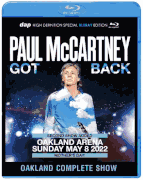 PAUL McCARTNEY DVD -  GOT BACK TOUR 2022 OAKLAND ARENA SUNDAY MAY 8 2022 BLU-RAY