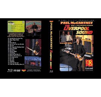 PAUL McCARTNEY DVD - Live on Liverpool Sound 2008 BLU-RAY D