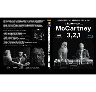 PAUL McCARTNEY DVD - McCARTNEY 3, 2, 1 SPECIAL 2021 BLU-RAY