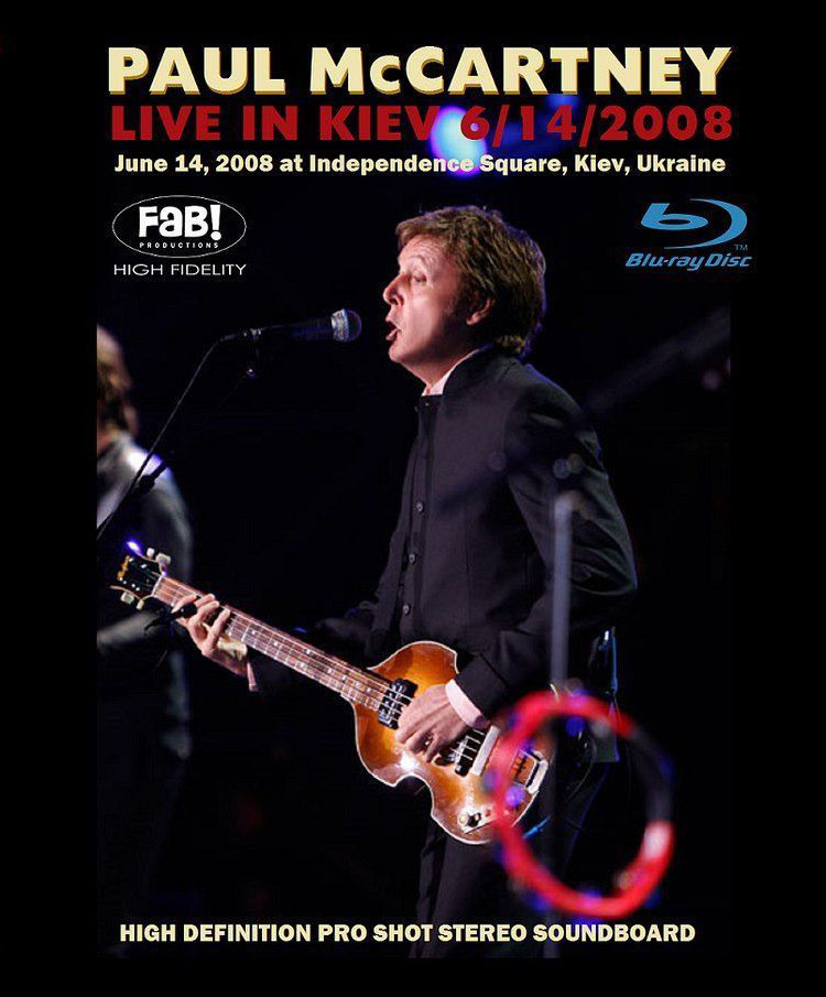 PAUL McCARTNEY LIVE IN KIEV, UKRAINE 6/14/2008 BLURAY