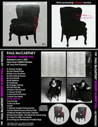 PAUL McCARTNEY: MEMORY ALMOST FULL - 2007 UK VINYL Pressing CD