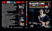 PAUL McCARTNEY & WINGS: WINGS DVD - OVER USA & EUROPE 1976 BLU-RAY LA CA Austria Italy Germany UK