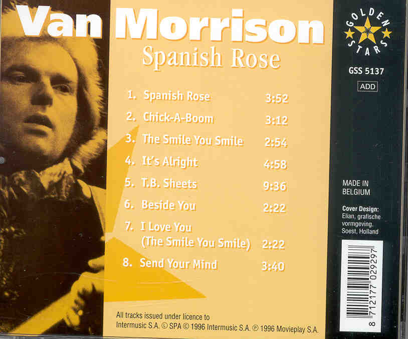 Van Morrison Cd Spanish Rose
