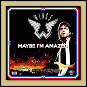WINGS ALTERNATE 45 RPM PICTURE SLEEVE "MAYBE I'M AMAZED"