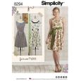 8294 Simplicity Retro Dress Pattern
