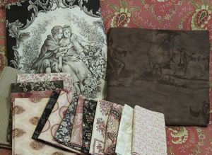 Bashful Romance Complete Quilt Kit