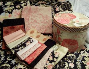 Blushing Romance Complete Quilt Kit