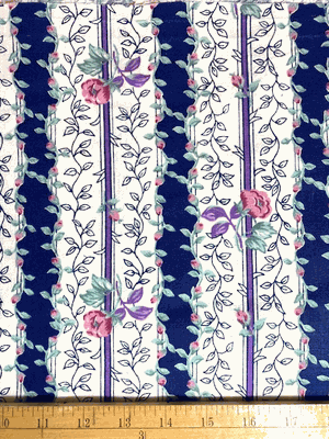 Border Blue and Lavender