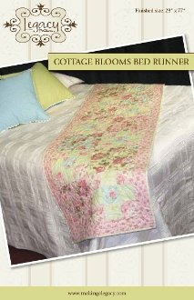 Cottage Blooms Bed Runner LEG9312