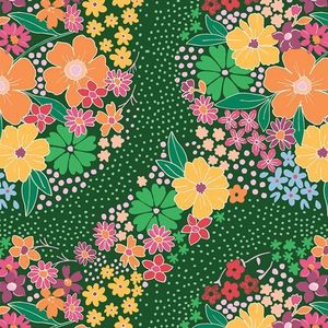 Daisy Garden Path Deep by Art Gallery DSY24415