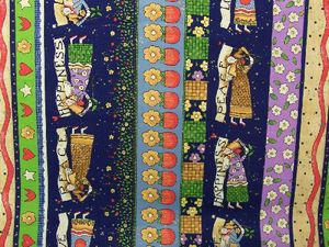 Daisy Kingdom Angel Border Stripe