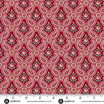 Fernshaw Paisley Medallion A 1025-E by Andover
