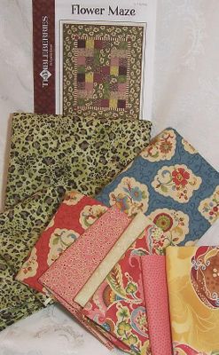 Flower Maze Complete Quilt Kit