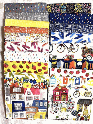 Flower Pedal Painted Houses Combo 20 FQs