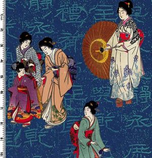 Geisha Collectibles 06 Blue