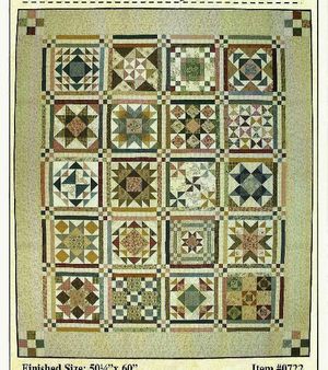 Generals Wives Sampler Quilt with backing BOM Sign-Up