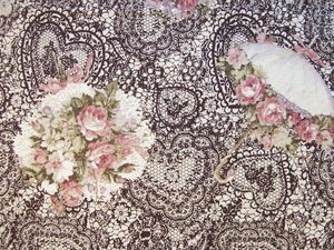 HH812614 Cocoa Happy Heart Lace Yuwa