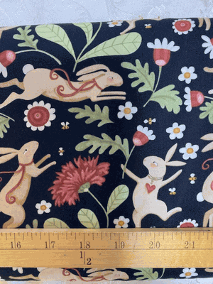 Hop Hop Hooray Bunny Print C14271 by Teresa Kogut