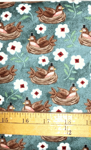 Hop Hop Hooray Nest in Teal C14273