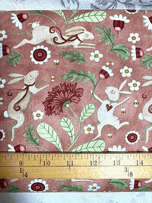 Hop Hop Hooray Rose Print C14273 R