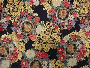 HR397013E Peacock by Quilt Gate of Japan