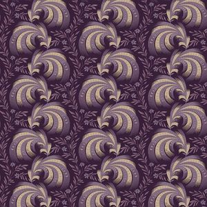 I Love Purple Swirls by Judie Rothermel R330-696