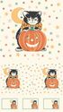 Kitty Corn Panel and 6 FQ by Urban Chiks for Moda