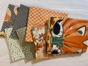 Kitty Korn Panel and 6 FQ by Urban Chiks for Moda