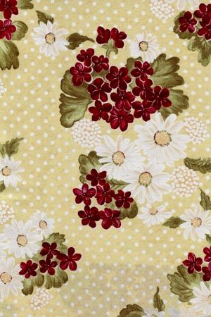 Large Floral in Buttercup Yellow TRO 1136 4