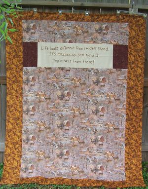 Life From the Deer Stand Complete Quilt Kit