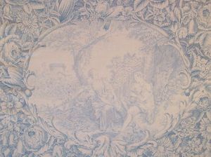 Live Life Toile Yuwa of Japan Blue