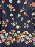 Navy Double Border